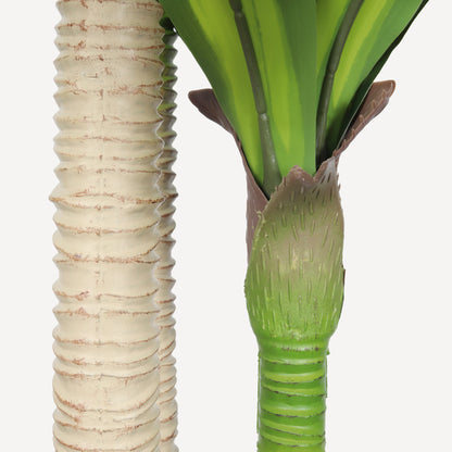 5' Artificial Dracaena Tree with Black Plastic Pot, 1pc/set image 10