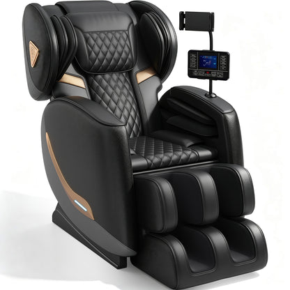 Massage Chair Full Body and Recliner, Zero Gravity Massage Chairs, 8 Fix Rollers, Airbags, Heating, Foot Massage, Auto Modes, Bluetooth Speaker and Touch Control Screen for Home and Office image 2