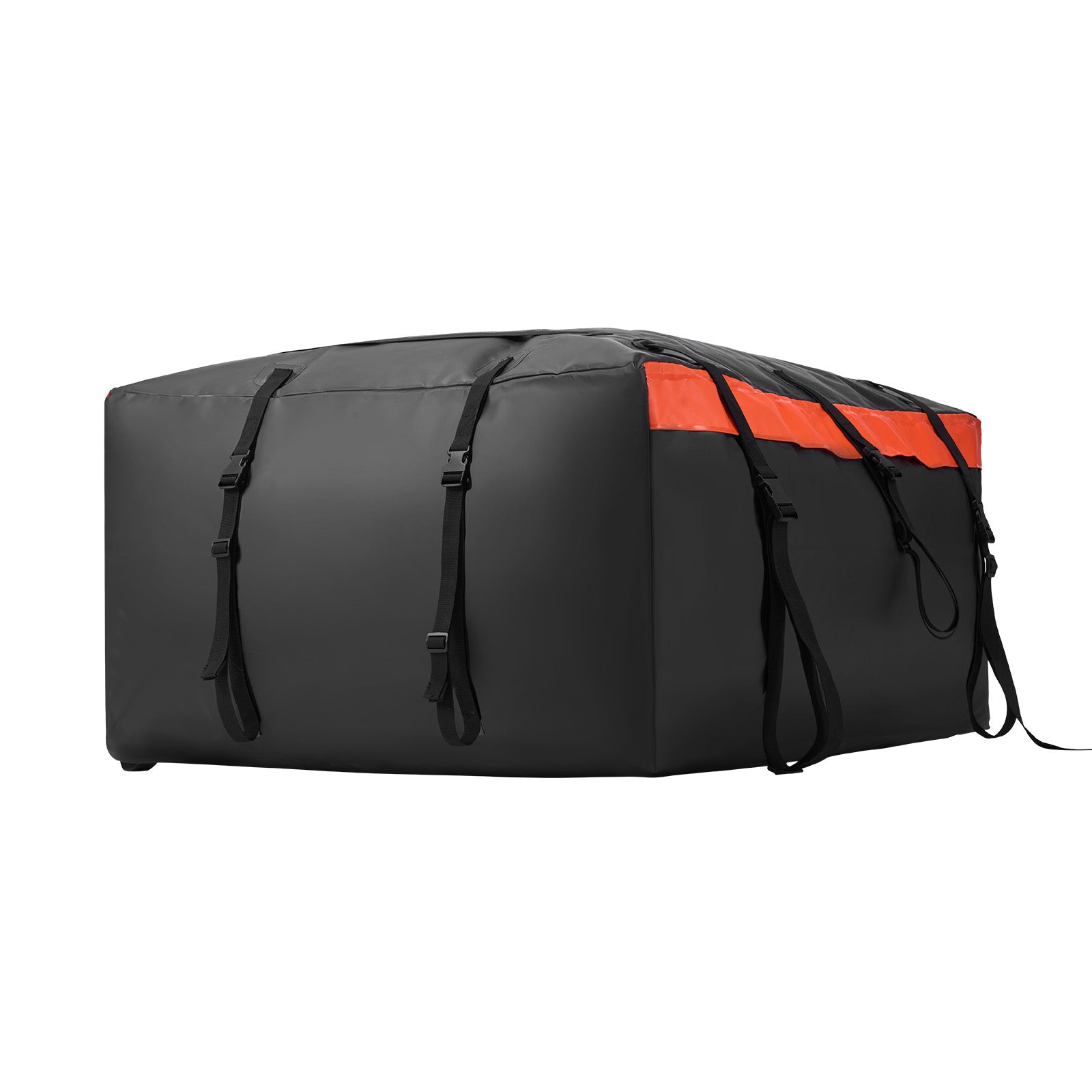 Car Rooftop Cargo Carrier Bag, 23 Cubic Feet Roof Cargo Carrier, Heavy Duty 840D PVC 100% Waterproof Car Roof Luggage Bag for All Vehicle with/without Rack- with Lock, Anti-Slip Mat, 6 Door Hook image 3