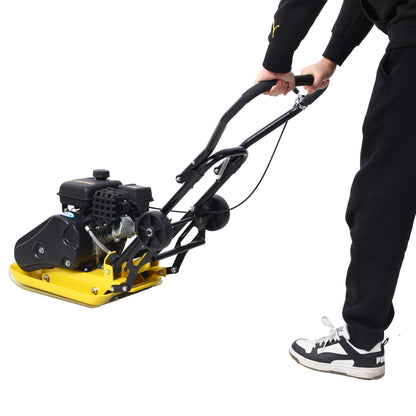 2.5HP Plate Compactor Gas 79.7cc 8200N Force Construction Concrete Tamper Machine Power Paver 19.3 x 12.6" Plate,EPA compliant image 8