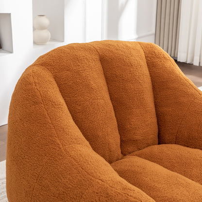 Bean Bag Chair with Filler, Bean Bag Sofa with Tufted Soft Stuffed Filling, Fluffy and Lazy Sofa, Comfy Cozy BeanBag Chairs with Memory Foam for Dorm, Apartment, Living Room image 11