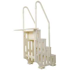 Pool Ladder Heavy-Duty 4 Safety Step for Above Ground Pools Stair Entry System with Handrails 400lbs