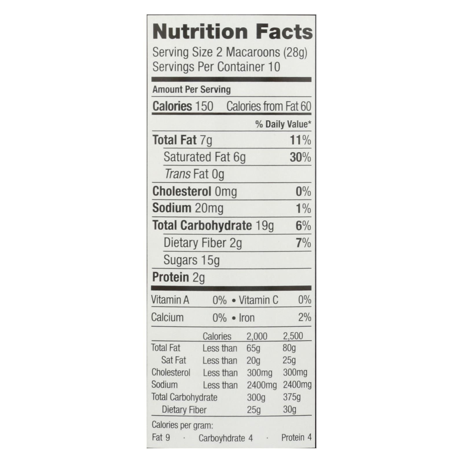 Absolutely Gluten Free Macaroons - Coconut - Classic - Case Of 6 - 10 Oz image 3