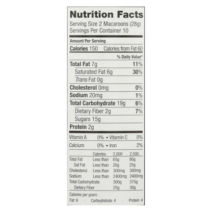 Absolutely Gluten Free Macaroons - Coconut - Classic - Case Of 6 - 10 Oz image 3