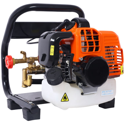 33CC Portable Garden Spraying Machine, 2-Stroke 1.5HP Gas Powered Agricultural Mist Duster Back,Gas Powered Sprayer, Agricultural Equipment image 4