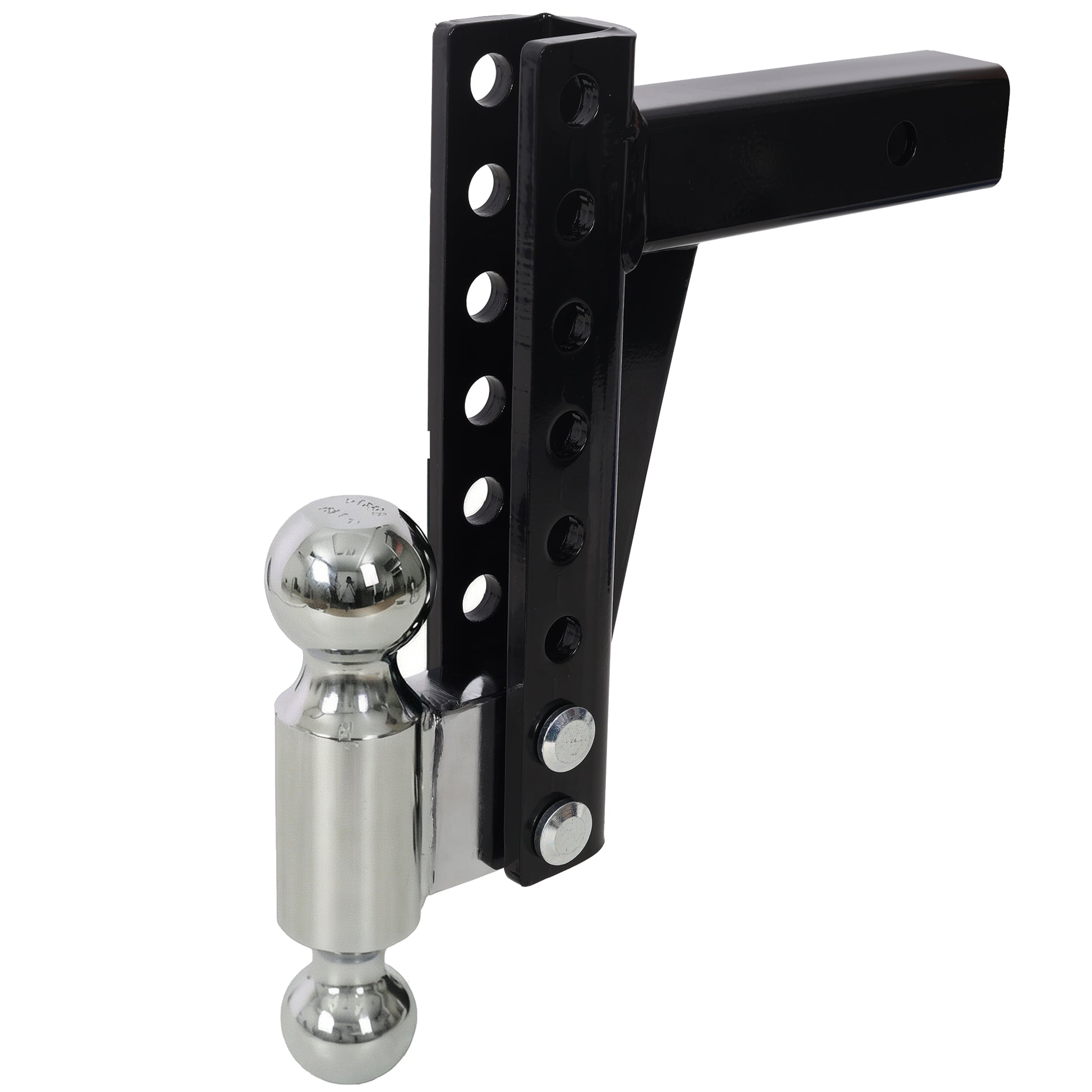 Adjustable Dual Ball Mount,12,000 lb & 10,000 lb Towing Capacity,Dual Hitch Balls (2" & 2‑5/16"), Fits 2" Receiver image 7