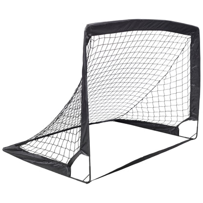 2 Pack Pop Up Soccer Goals, Portable Soccer Nets for Kids Youth Adults, Outdoor Soccer Goal Set for Backyard Games & Soccer Training image 8