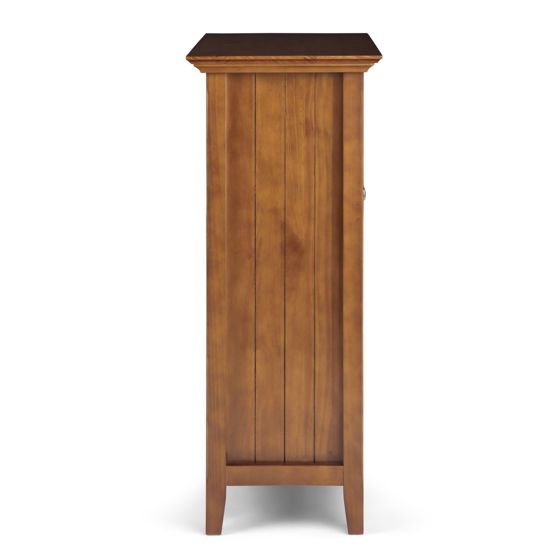 Acadian 39 inch Wide Solid Wood Transitional Storage Cabinet in Light Golden Brown image 6