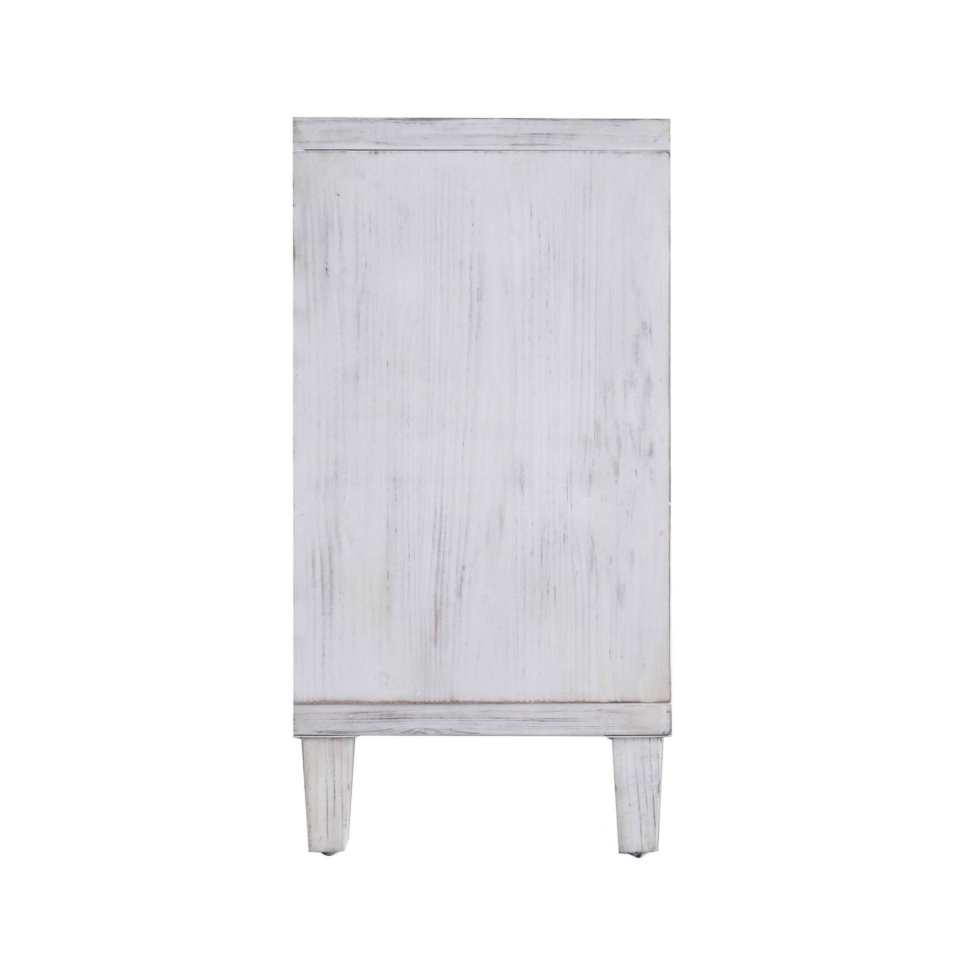 Accent Cabinet 4 Door Wooden Cabinet Sideboard Buffet Server Cabinet Storage Cabinet, for Living Room, Entryway, Hallway image 9