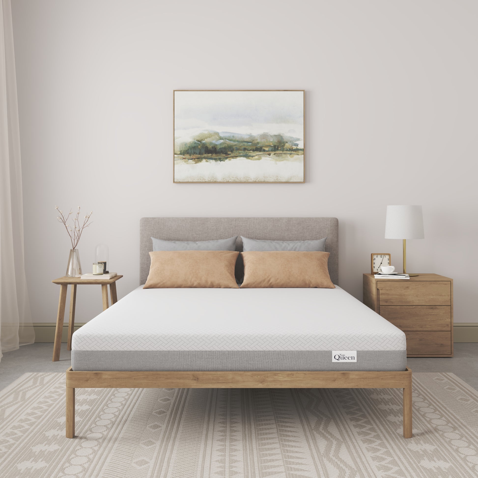 NapQueen 6 Inch Full size Memory Foam, Medium Firm Mattress image 1