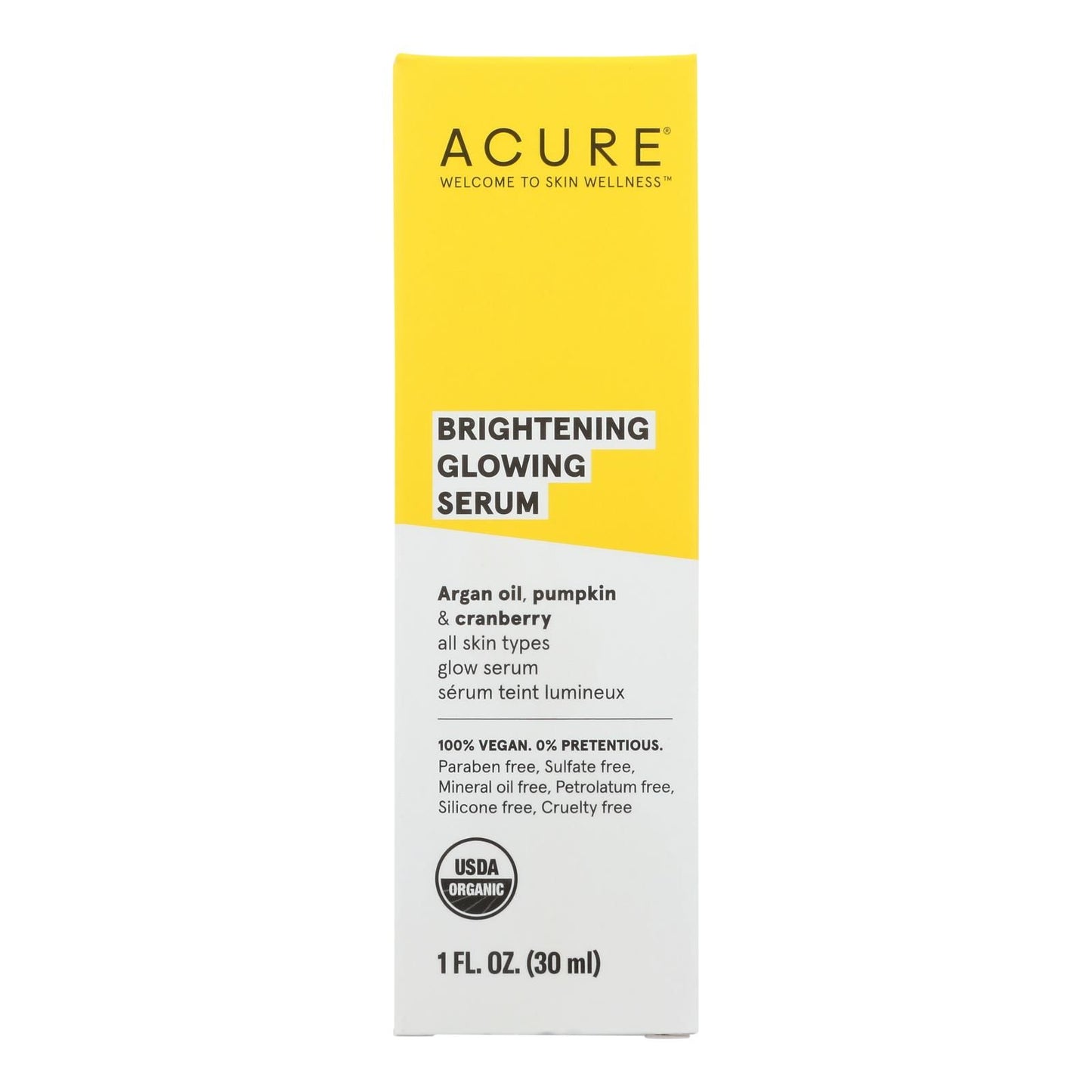 Acure - Serum - Firming Facial - 1 Fl Oz image 1