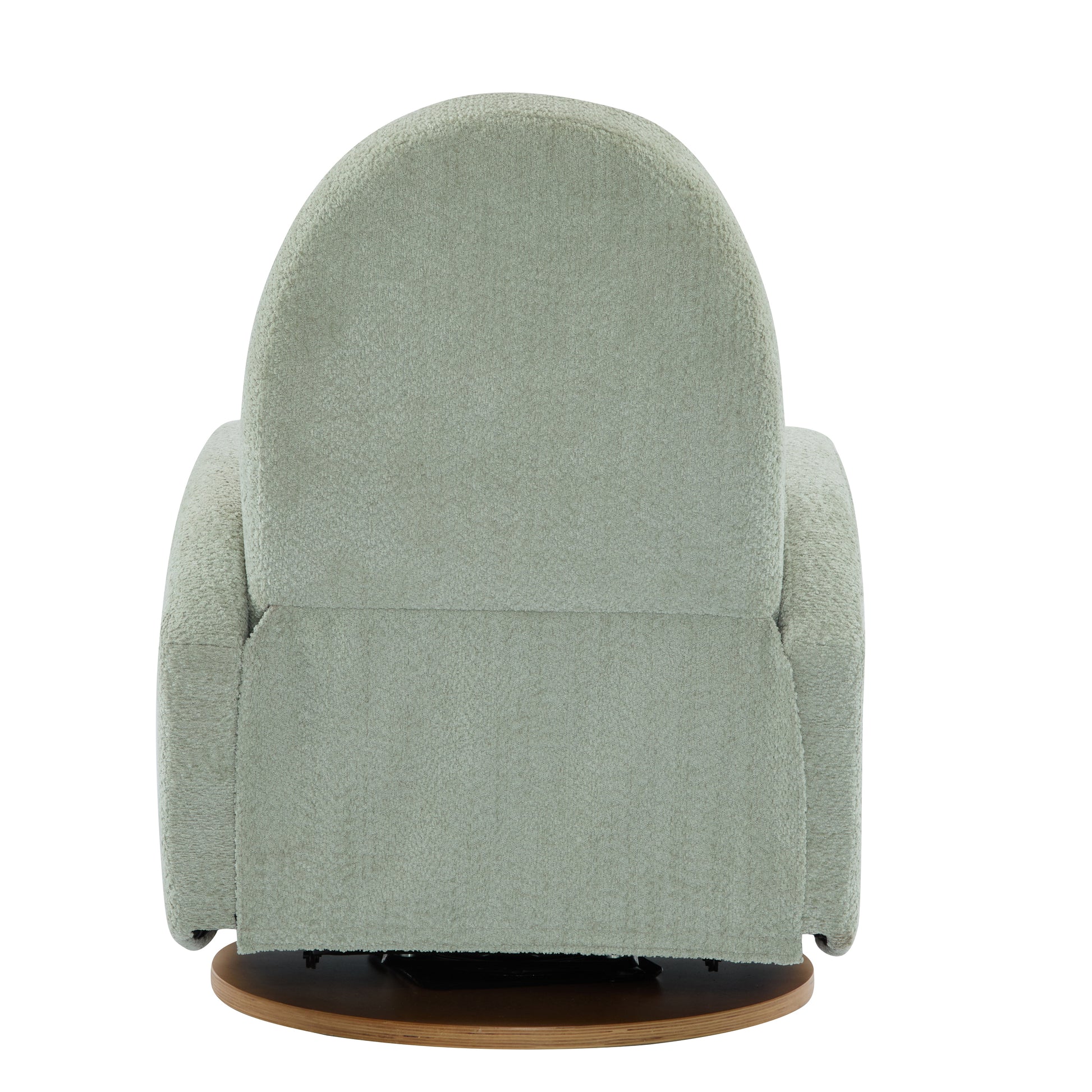 360 Swivel and Glider Recliner Chair-Light Green image 7