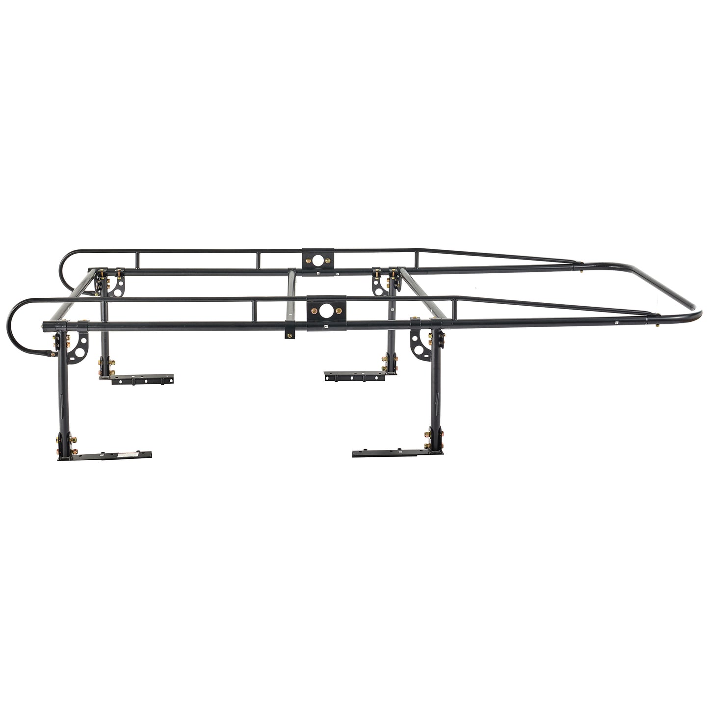 Universal steel over-cab truck bed rack contractor pickup lumber full size rack adjustable for kayak, ladder, surfboard, lumber image 7