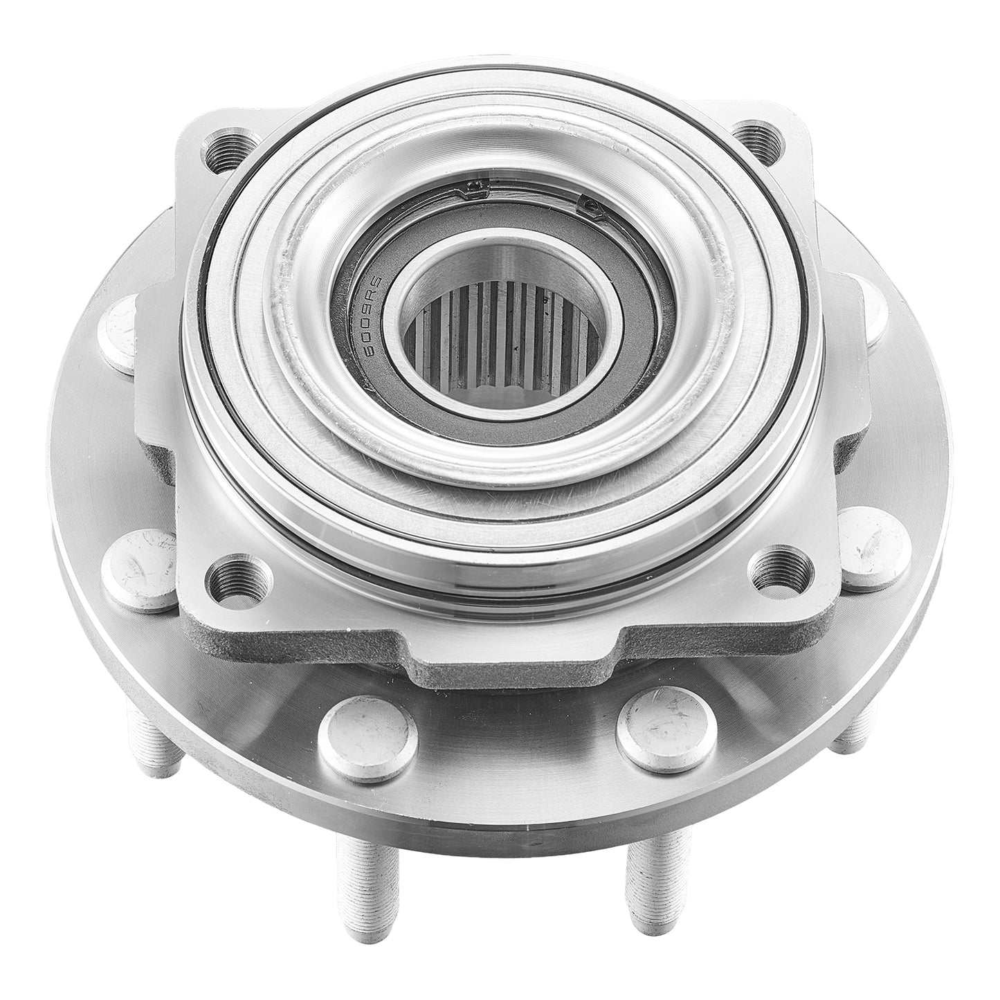 2PCS Front Wheel Bearing & Hub Assembly Fit for 2016 Ford F-250 Super Duty Base King Ranch Lariat Platinum XL Crew Cab Pickup 4-Door OEM 515130, Wheel Bearing Hub Assembly Set with ABS Sensor image 5