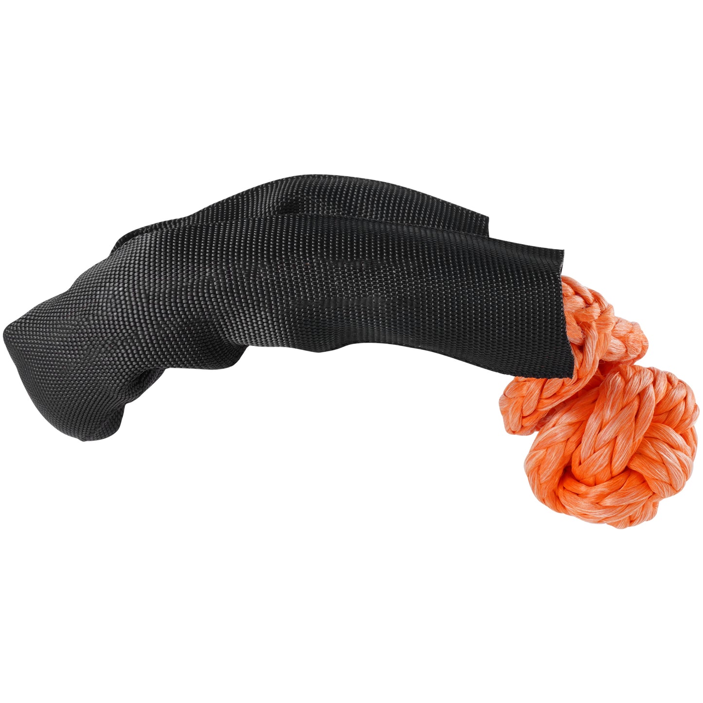 Synthetic Soft Shackle, 1/2" x 22" (2 Pack) 44092 lbs (20 Ton) Breaking Strength Recovery Tow Shackles with Extra 2 Sleeves & Storage Bag for UTV, ATV, Trucks, Jeep, Off-Road Vehicles, Orange image 4
