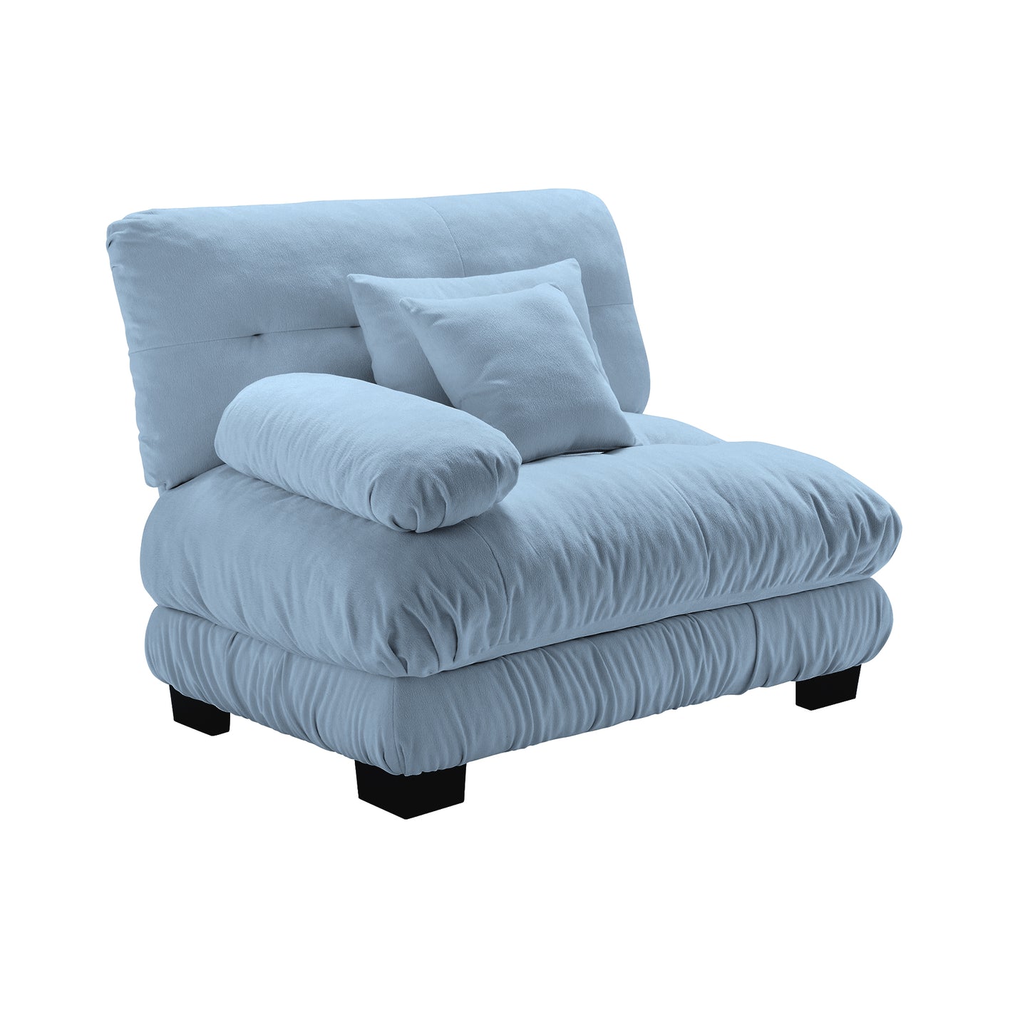 Pariss Sofa LSF W/2 pillows -Blue image 2