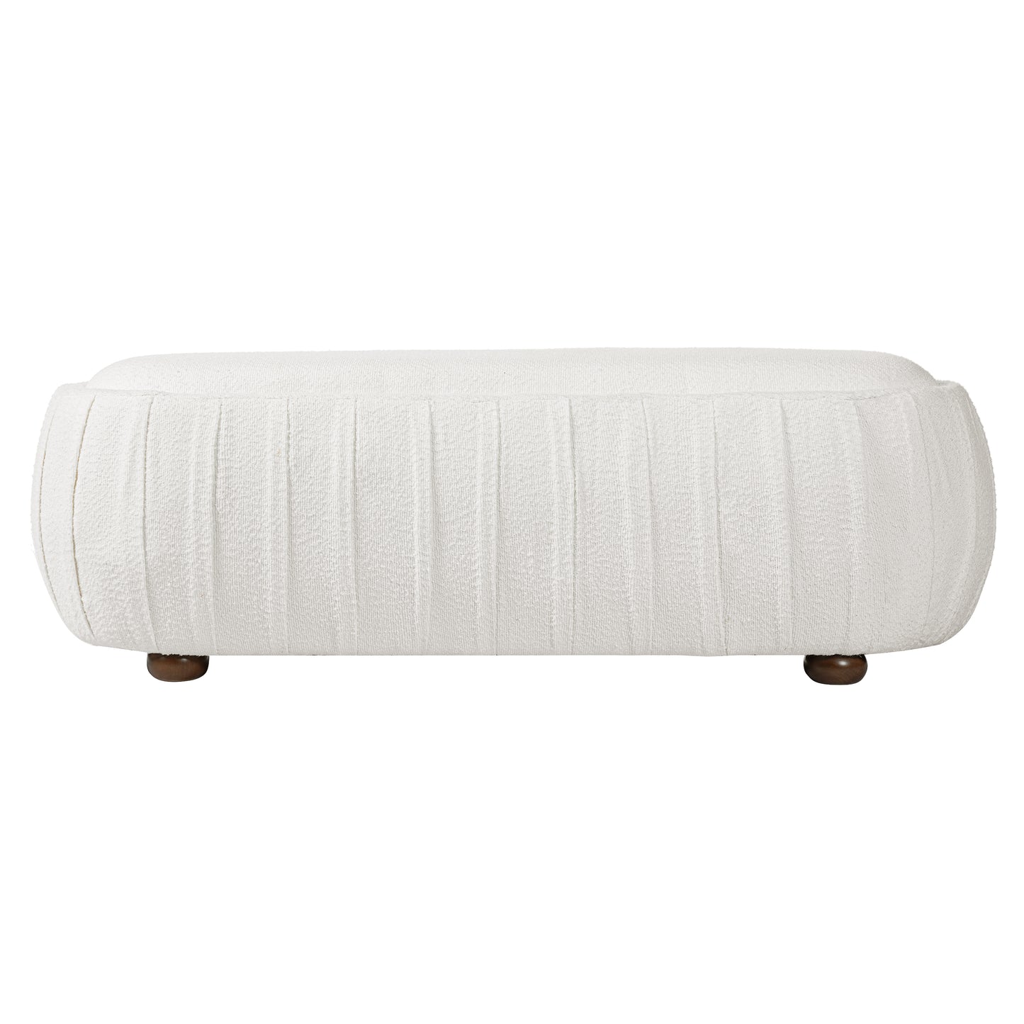 Upholstered Ottoman,Oval shape image 5