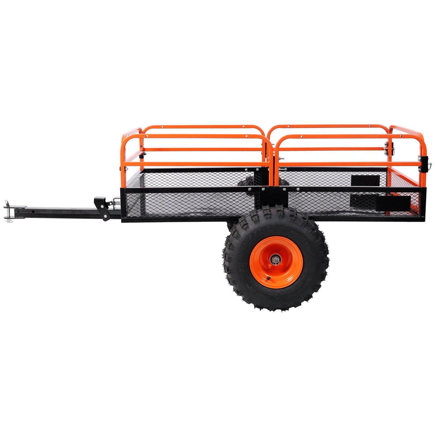 Heavy-Duty Tow-Behind Dump Cart 1500 lbs Load Capacity for ATV UTV Lawn Mower Tractor Yard Garden Farm Hauling image 5
