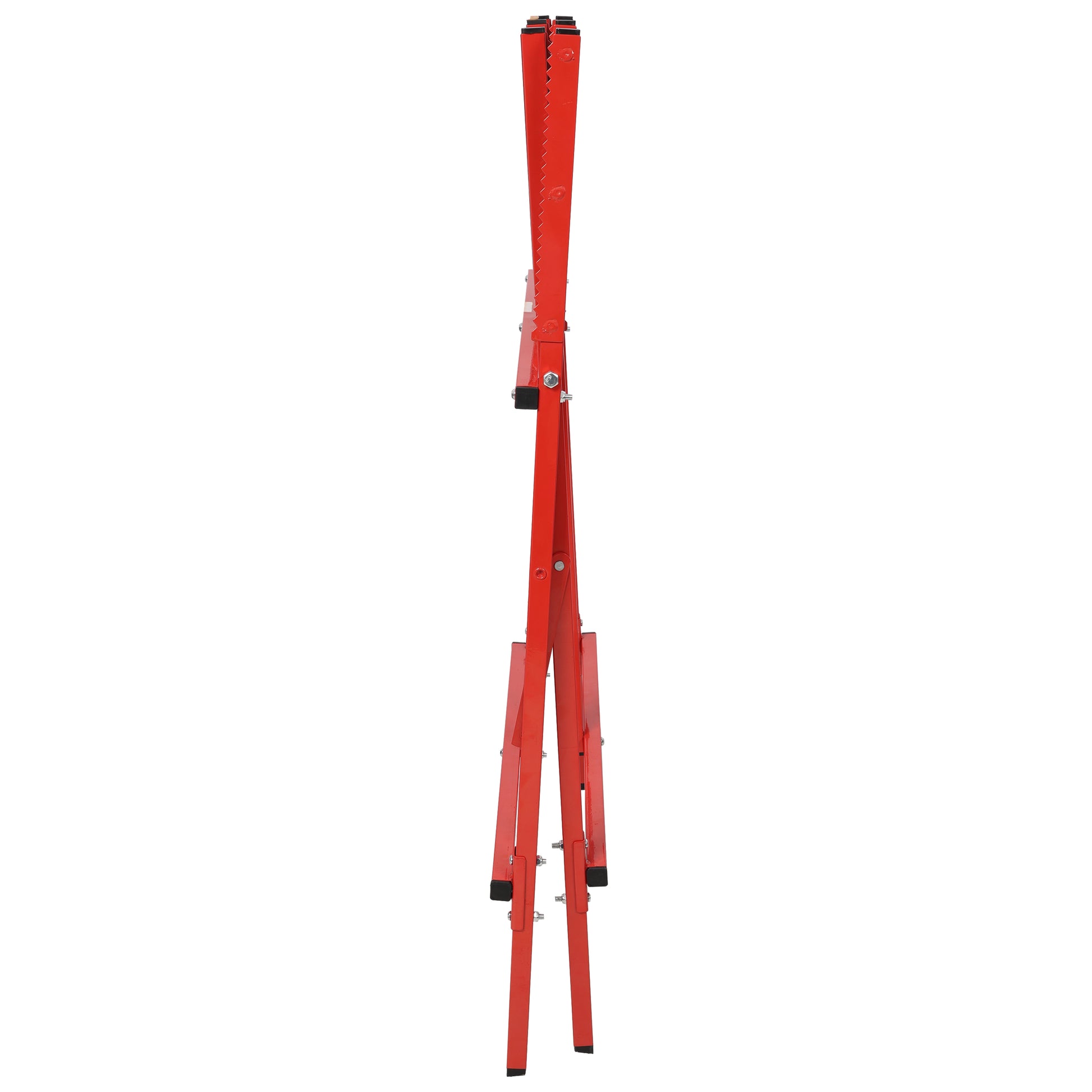 Folding Log Saw Horse,reAdjustable Height Saw Horse with Non-Slip Foot Pads,for Cutting wood, Lightweight and Portable image 6