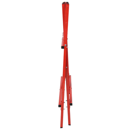 Folding Log Saw Horse,reAdjustable Height Saw Horse with Non-Slip Foot Pads,for Cutting wood, Lightweight and Portable image 6