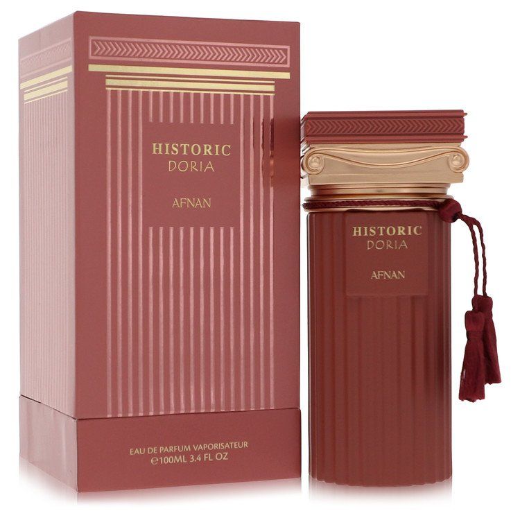 Afnan Historic Doria by Afnan Eau De Parfum Spray 3.4 oz for Men - Unisex Fragrance Bottle