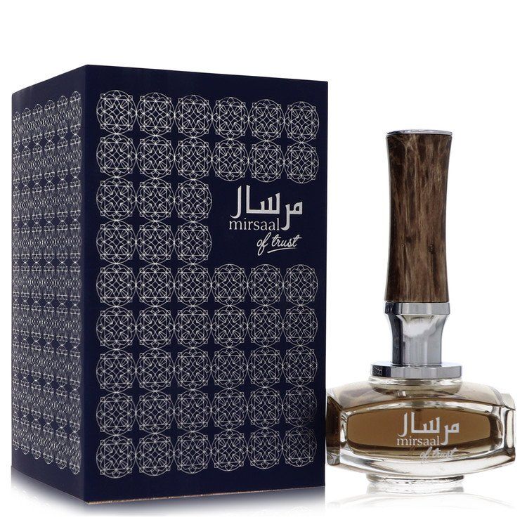 Afnan Mirsaal Of Trust Eau De Parfum Spray for Men 3 oz - Woody Oriental Fragrance