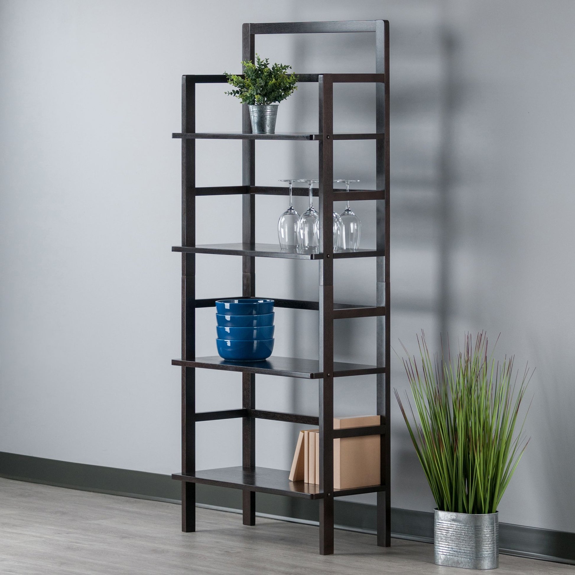 Aiden 4-Tier Baker's Rack; Coffee image 9