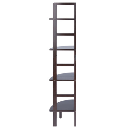 Aiden Corner Bakers Rack in Coffee Finish image 5