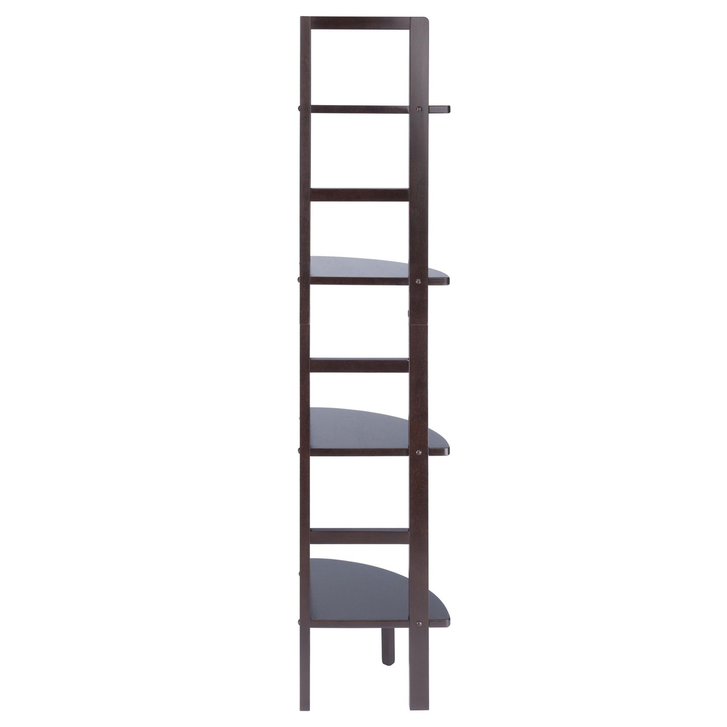 Aiden Corner Bakers Rack in Coffee Finish image 10