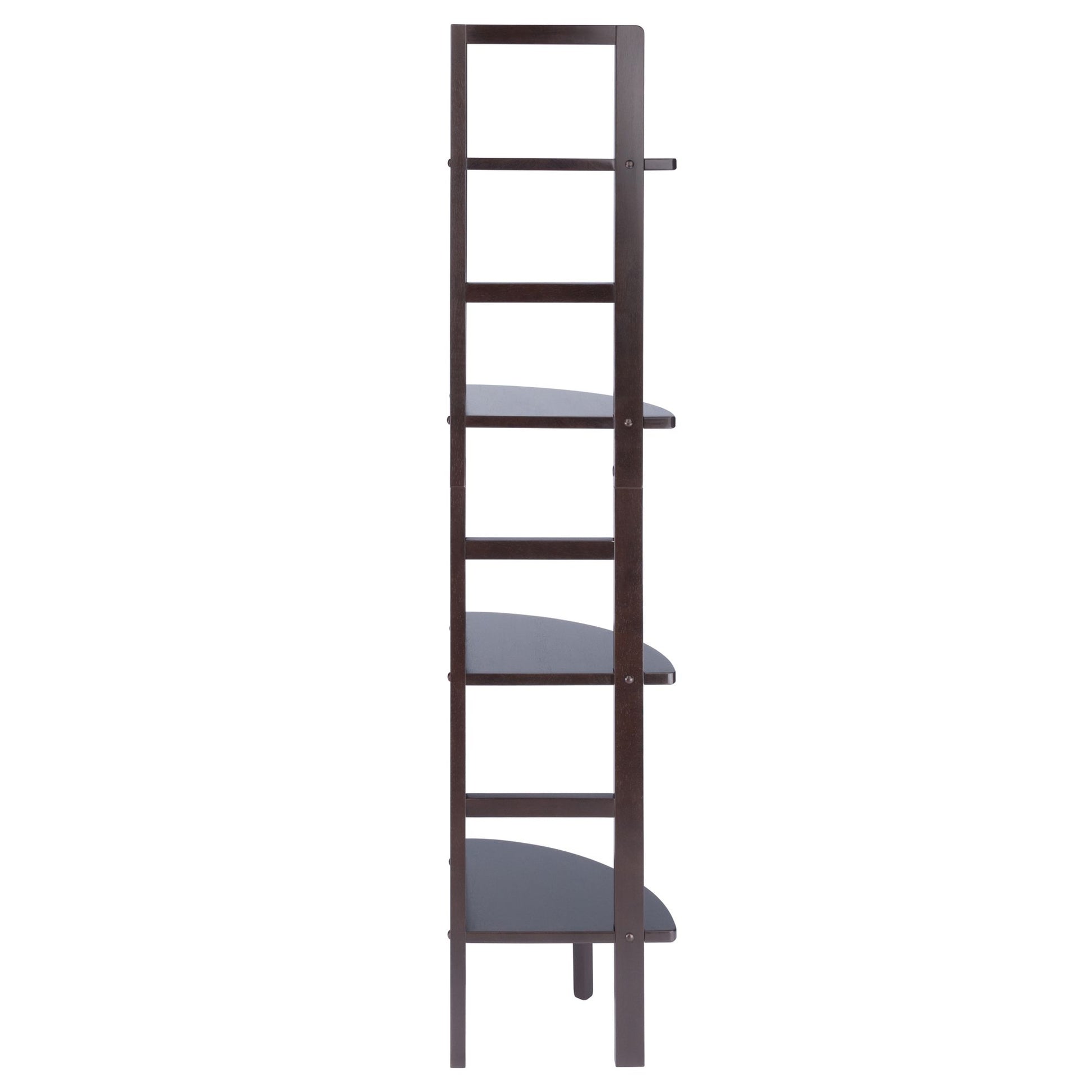 Aiden Corner Bakers Rack in Coffee Finish image 10