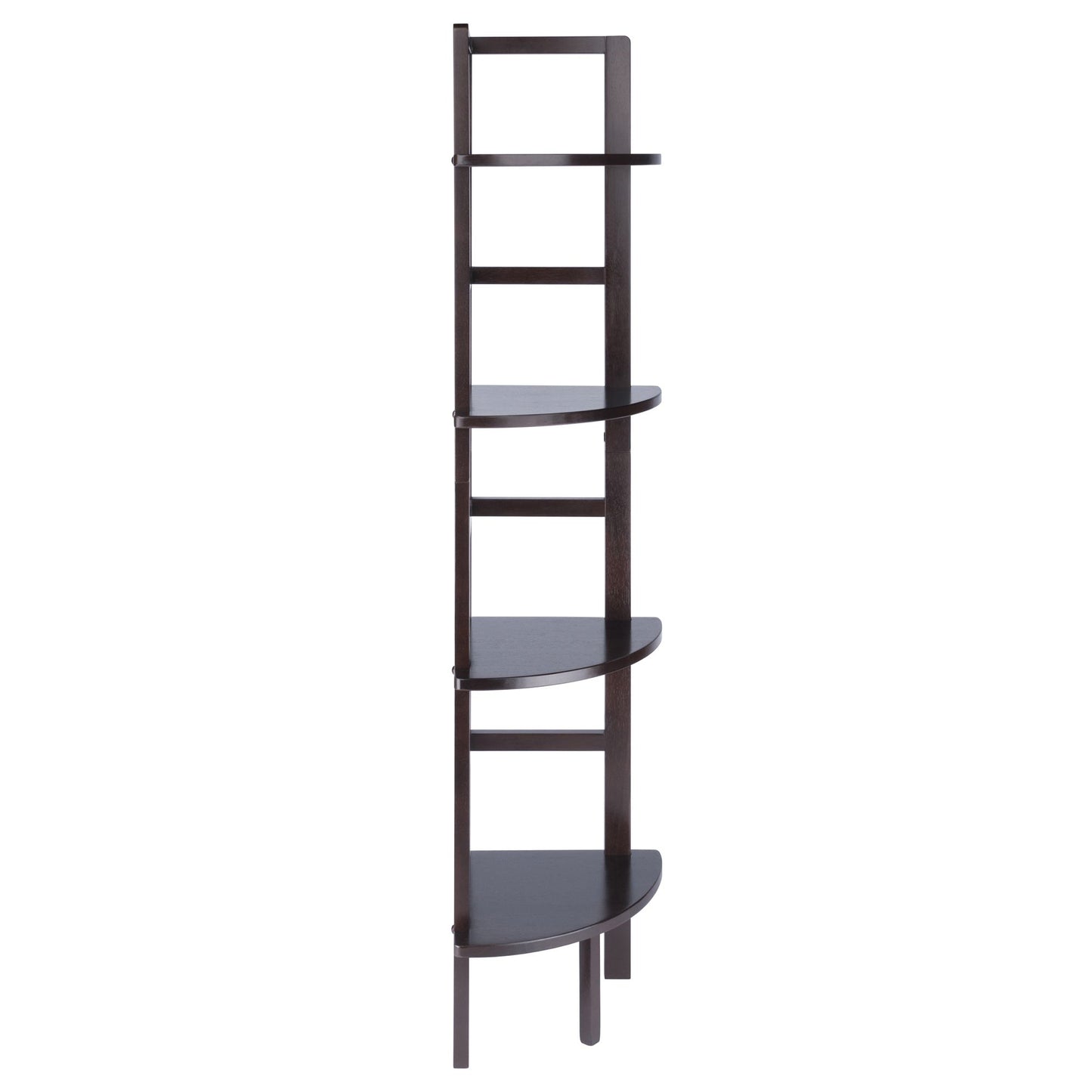 Aiden Corner Bakers Rack in Coffee Finish image 7