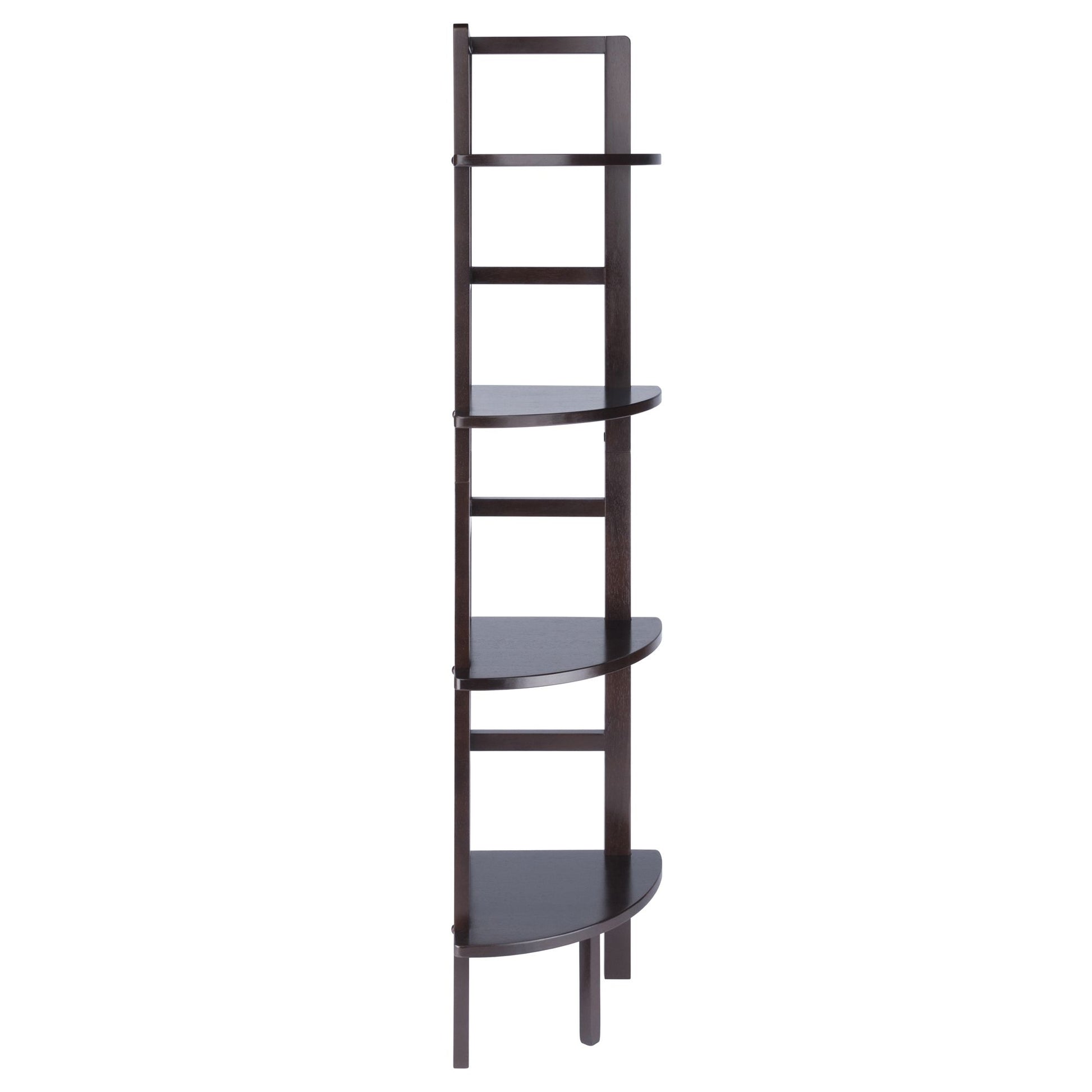 Aiden Corner Bakers Rack in Coffee Finish image 7