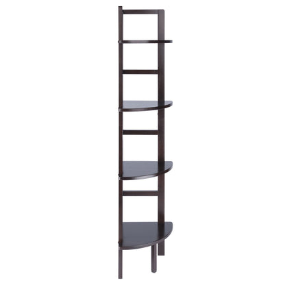 Aiden Corner Bakers Rack in Coffee Finish image 7