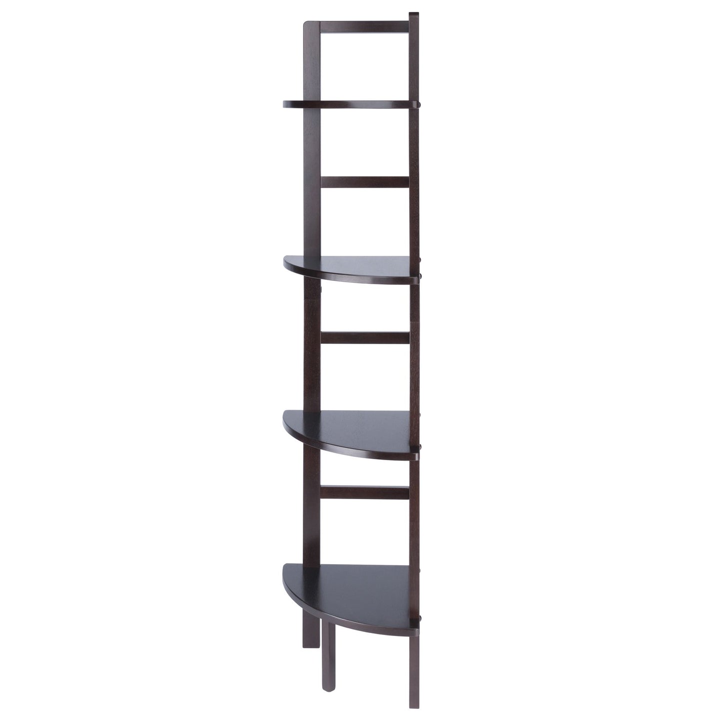 Aiden Corner Bakers Rack in Coffee Finish image 6