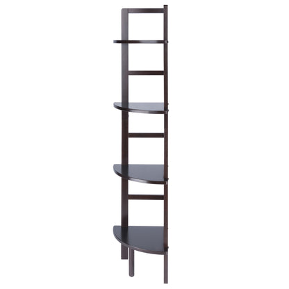 Aiden Corner Bakers Rack in Coffee Finish image 6