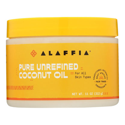 Alaffia - Everyday Coconut Oil - For Hair And Skin - 11 Fl Oz. image 2
