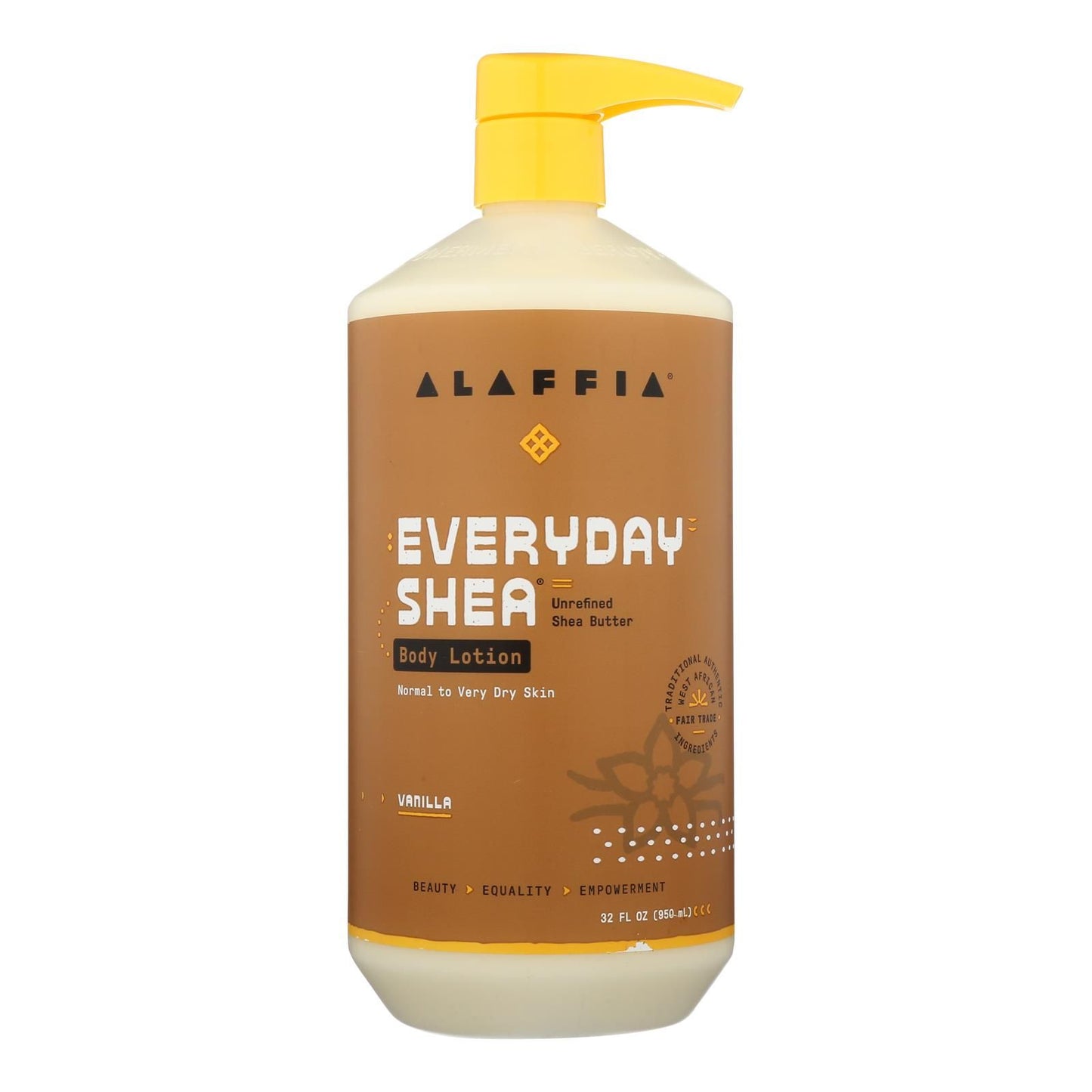 Alaffia - Everyday Lotion - Shea Vanilla - 32 Oz. image 1