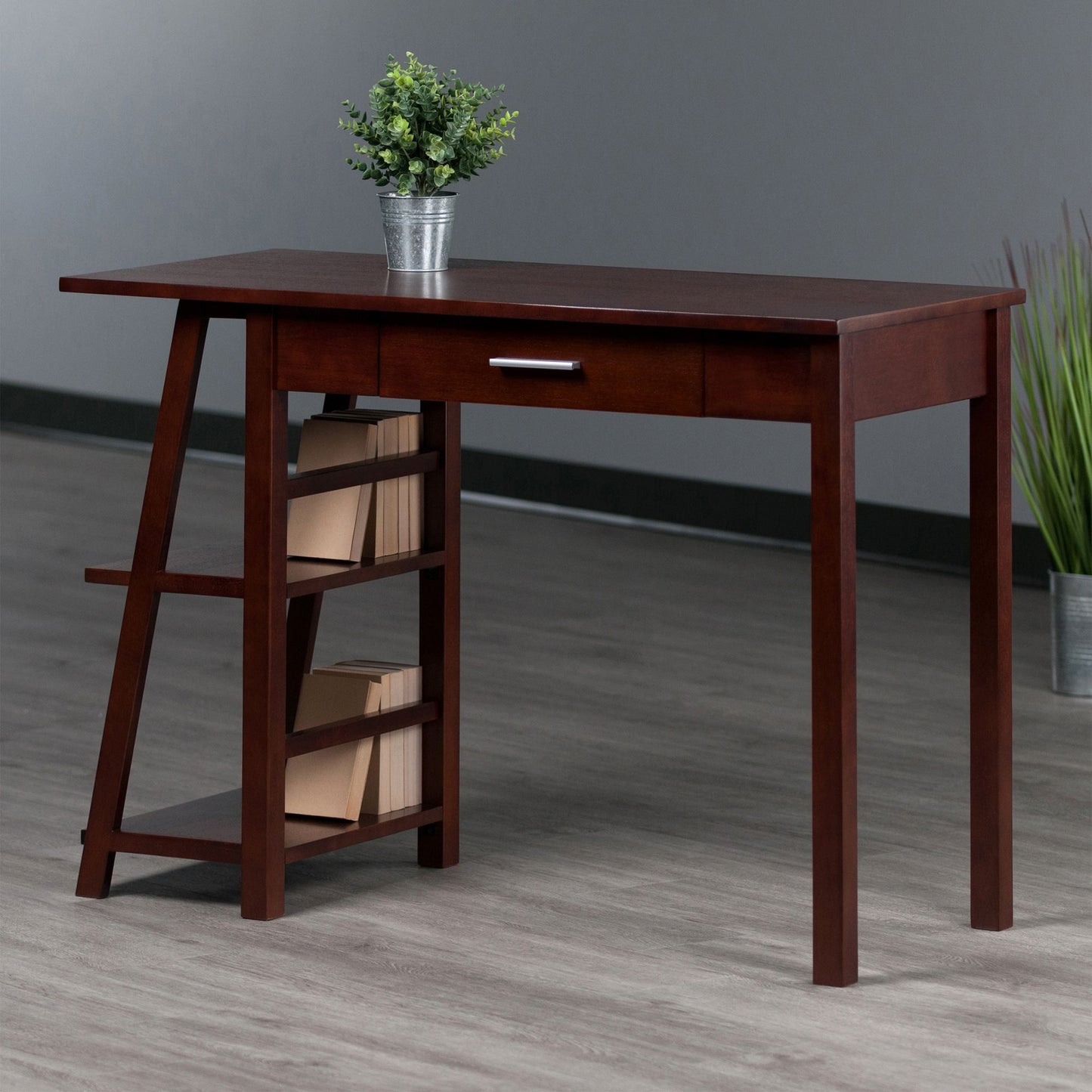 Aldric Writing Desk; Walnut image 4