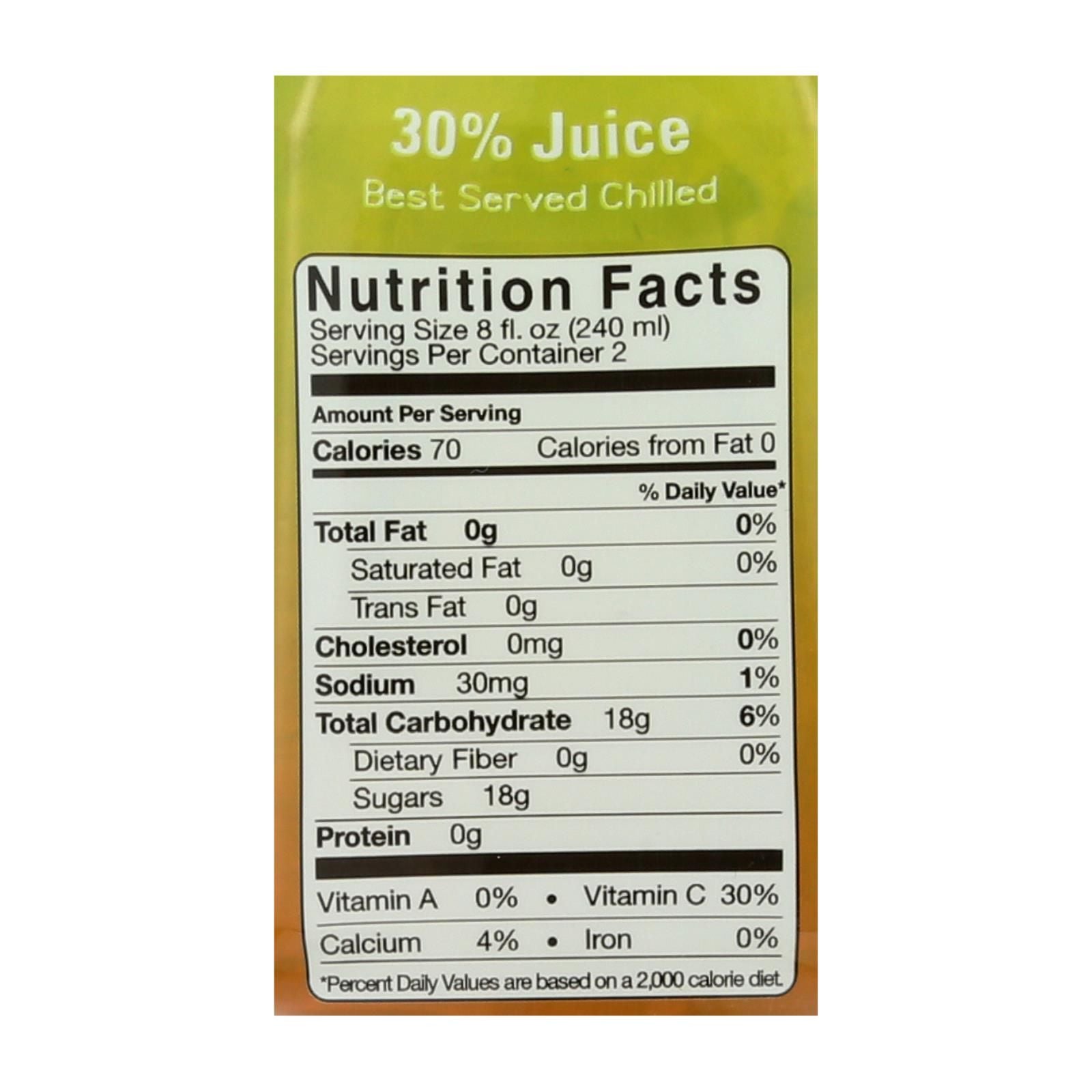 Alo Original Crisp Aloe Vera Juice Drink - Fuji Apple And Pear - Case Of 12 - 16.9 Fl Oz. image 2