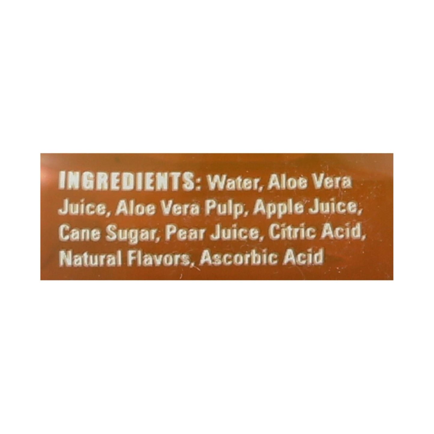 Alo Original Crisp Aloe Vera Juice Drink - Fuji Apple And Pear - Case Of 12 - 16.9 Fl Oz. image 3