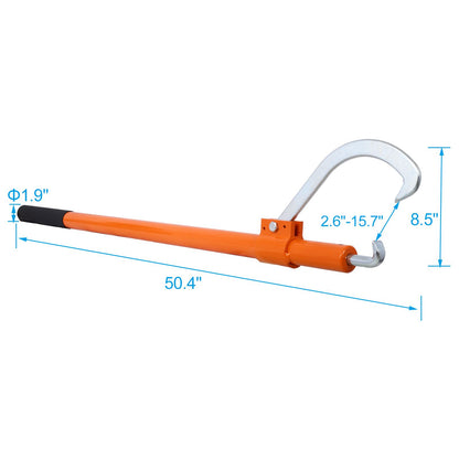 Aluminum Handle Cant Hook Heat Treated for Strength 48in image 11