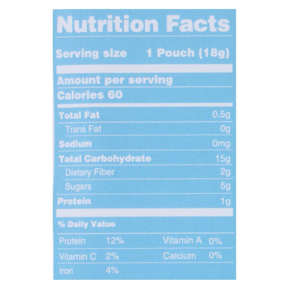 Amara - Baby Food Oats N Berry - Case Of 5 - .63 Oz image 2