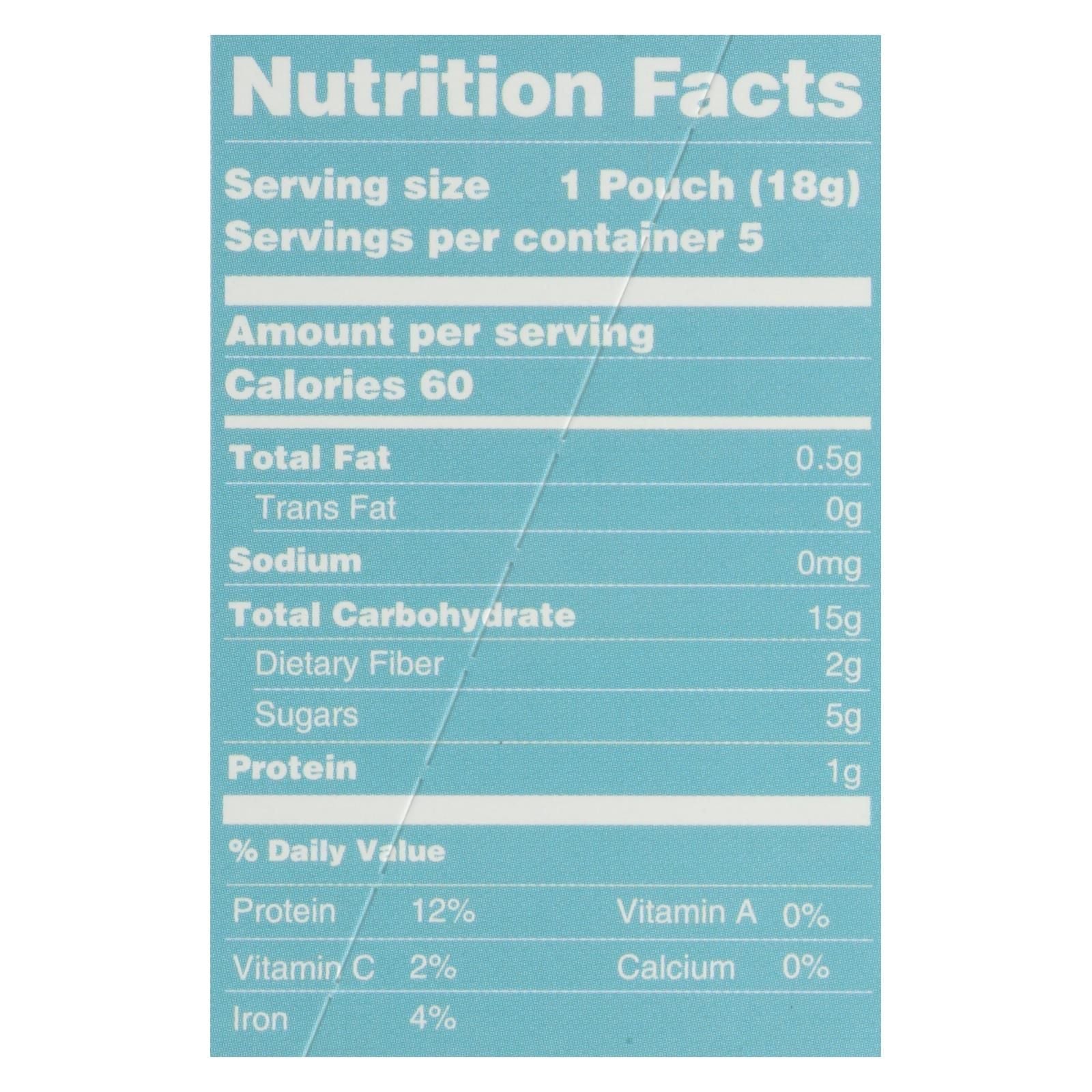 Amara - Baby Food Oats N Berry - Case Of 5 - .63 Oz image 4