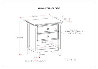 Amherst Bedside Table image 8
