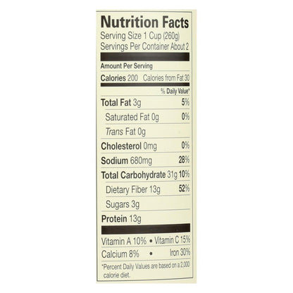 Amy's - Organic Medium Black Bean Chili - Case Of 12 - 14.7 Oz image 2