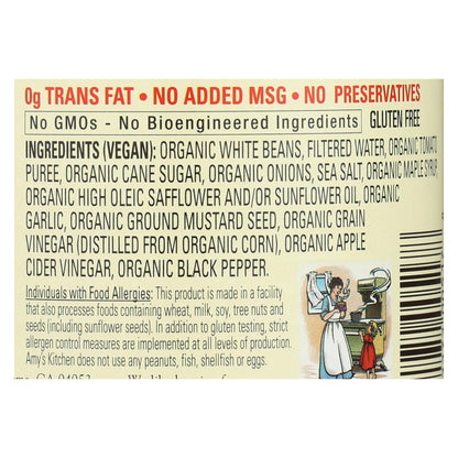 Amy's - Organic Vegetarian Baked Beans - Case Of 12 - 15 Oz. image 2
