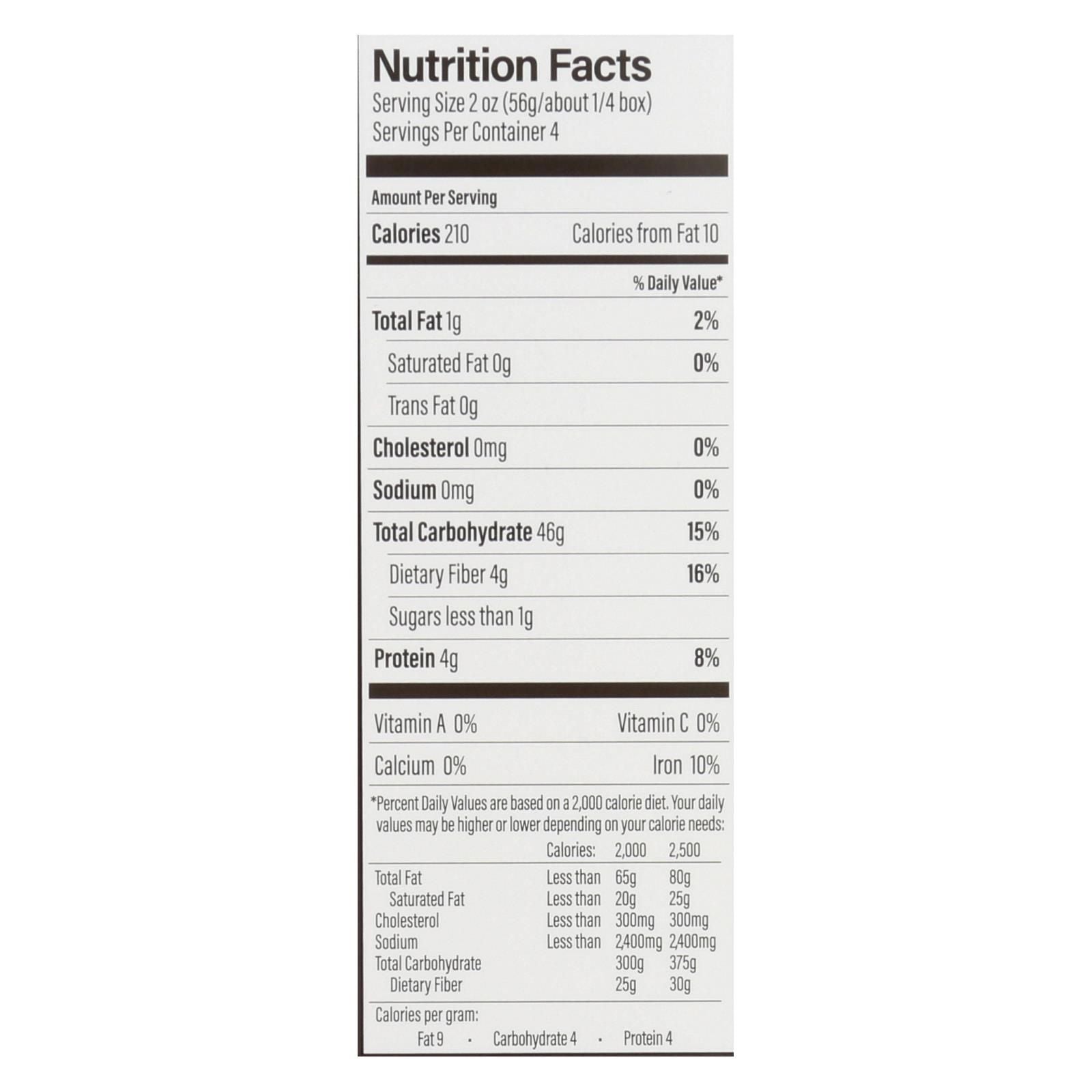 Ancient Harvest Organic Gluten Free Quinoa Supergrain Pasta - Shells - Case Of 12 - 8 Oz image 2