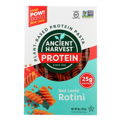 Ancient Harvest Pasta - Supergrain - Red Lentil And Quinoa Rotelle - Gluten Free - 8 Oz - Case Of 6 image 1