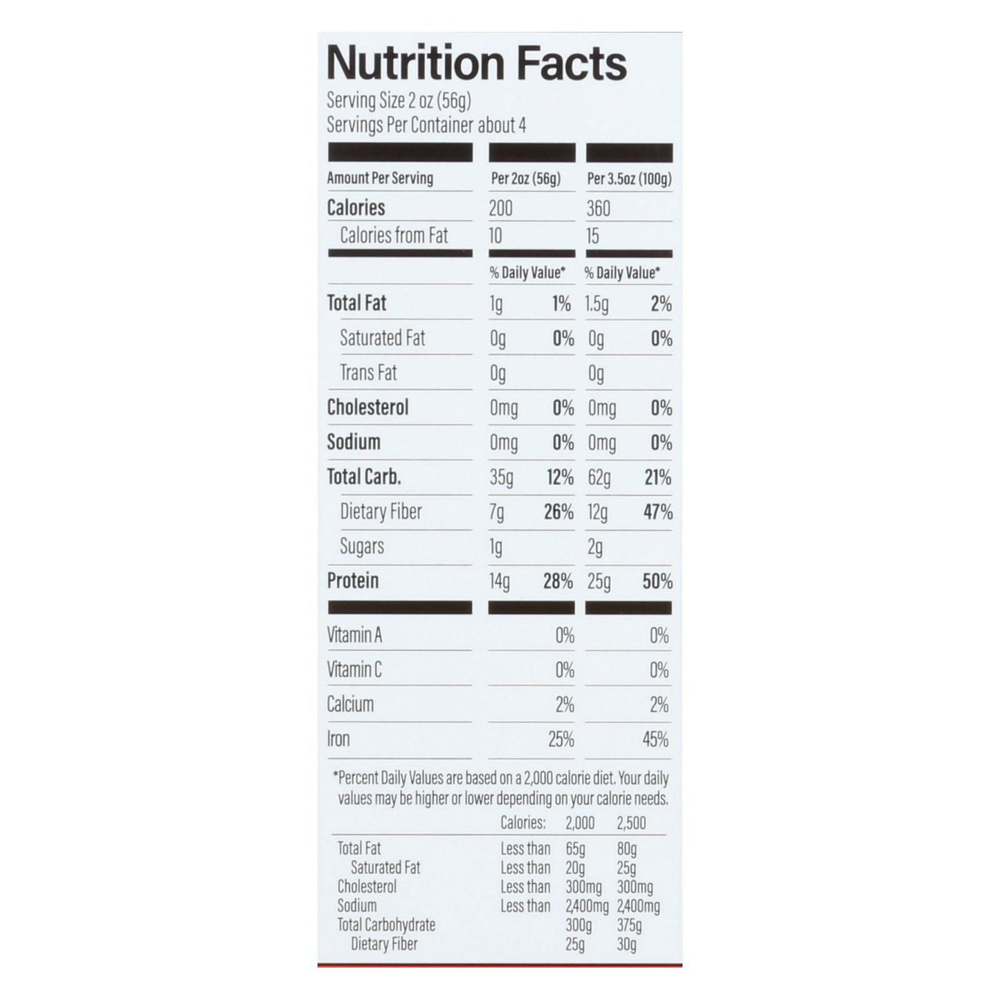 Ancient Harvest Pasta - Supergrain - Red Lentil And Quinoa Rotelle - Gluten Free - 8 Oz - Case Of 6 image 2