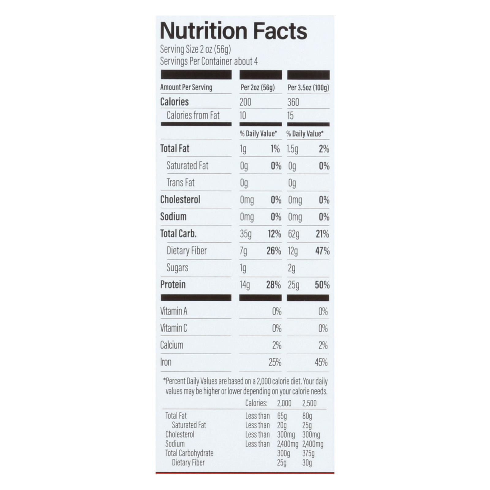 Ancient Harvest Pasta - Supergrain - Red Lentil And Quinoa Rotelle - Gluten Free - 8 Oz - Case Of 6 image 2